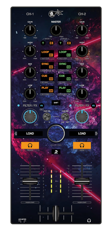 Reloop Mixtour Skin Cometazer